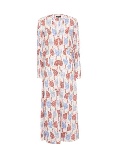 Isabel Marant Bagenia printed midi dress