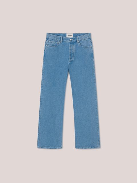 Nanushka GANNON - Straight-leg jeans - Eco light wash