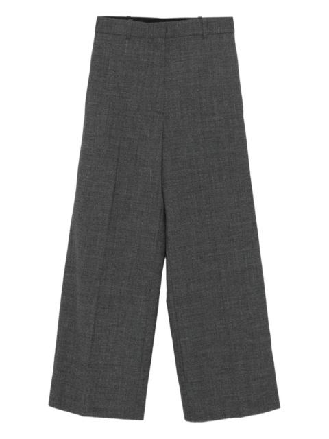 Sandro flat-front tailored trousers