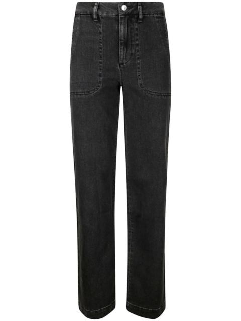 A.P.C. washed straight-leg jeans
