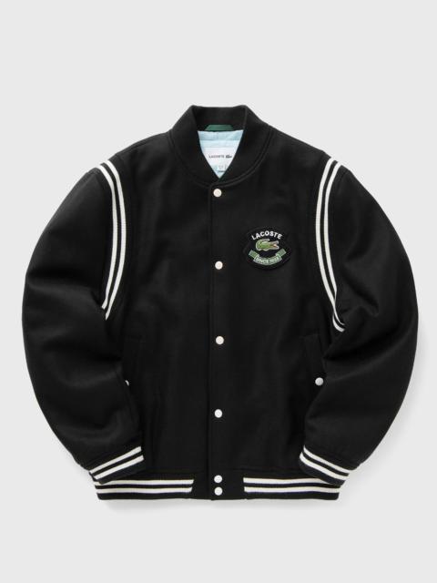 LACOSTE Men's Premium Wool Varsity Jacket