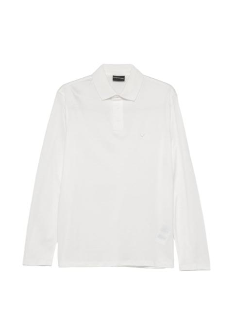 EMPORIO ARMANI long-sleeve polo shirt