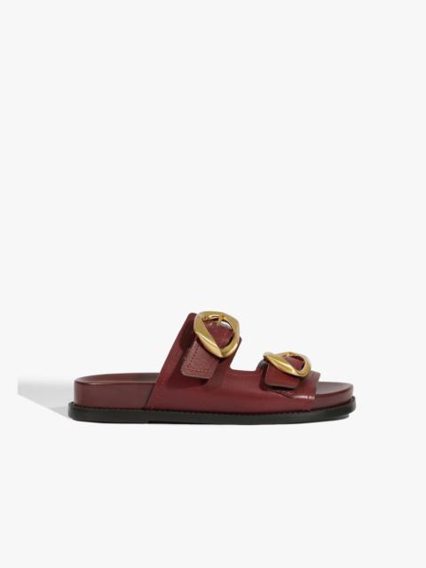 SCHUTZ Olga Sporty Leather Sandal