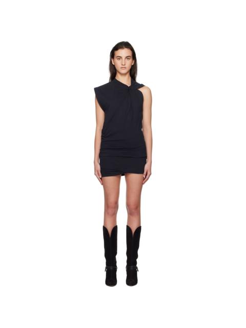 Isabel Marant Black Leany Minidress