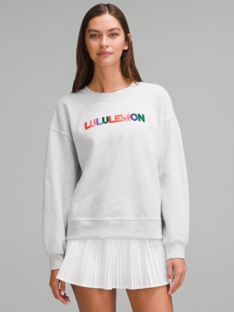 Perfectly Oversized Fleece Crew *Graphic