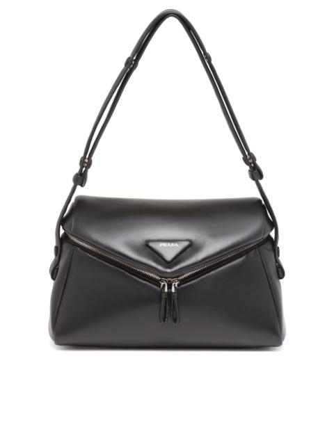 Padded nappa leather Prada Signaux bag