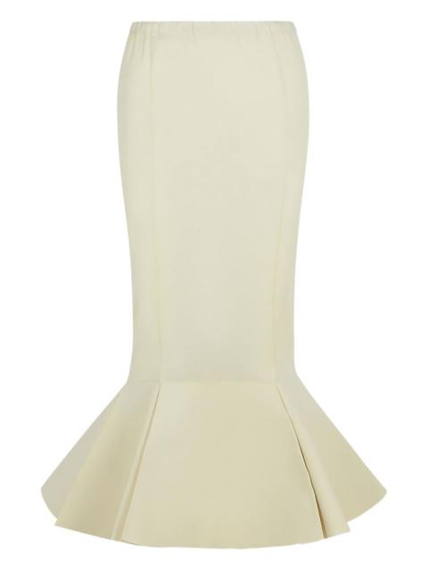 Marni elastic-waistband flared maxi skirt