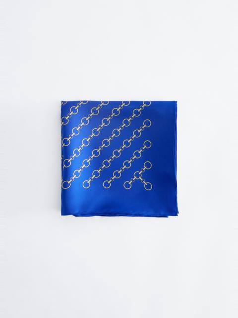 & Other Stories Printed Silk Scarf