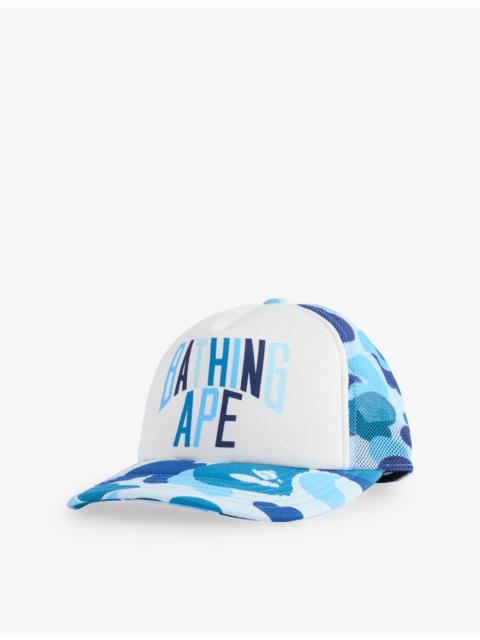 A BATHING APE® Camo NYC Woven Baseball Cap