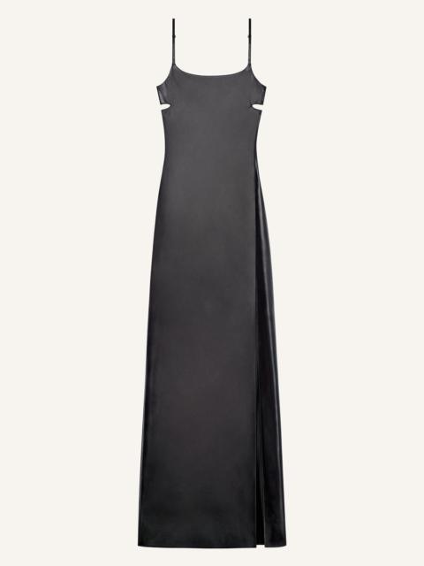 courrèges LINGERIE GLOSSY LONG DRESS