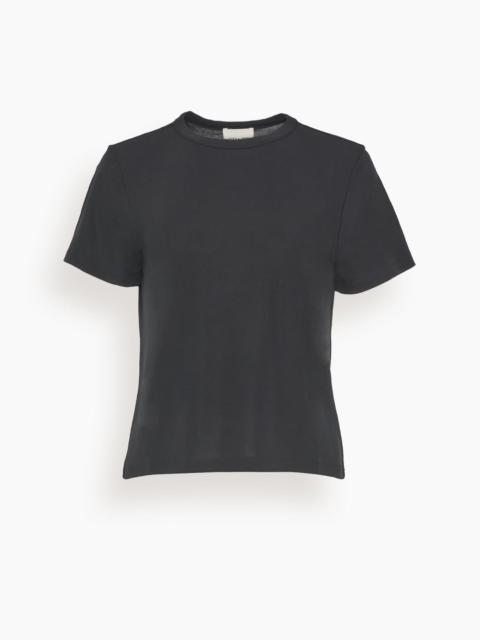 KHAITE Emmylou Tee Shirt in Black