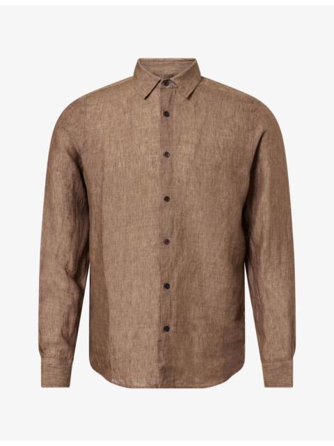 ORLEBAR BROWN Giles Tailored-Fit Linen Shirt