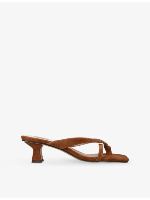 dolce vita Brevel Suede Heeled Sandals