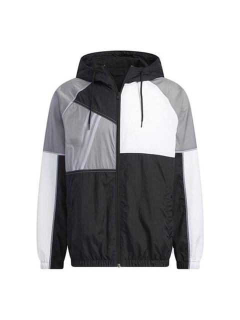 adidas Neo Vibe Collective Windbreaker Jackets 'Black' IA6742