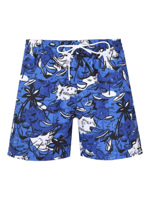HUGO Willow print cycling shorts