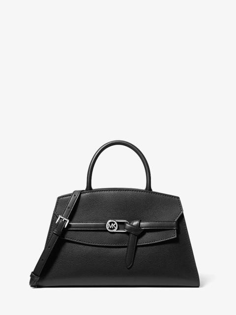 MICHAEL KORS Greta Medium Leather Satchel