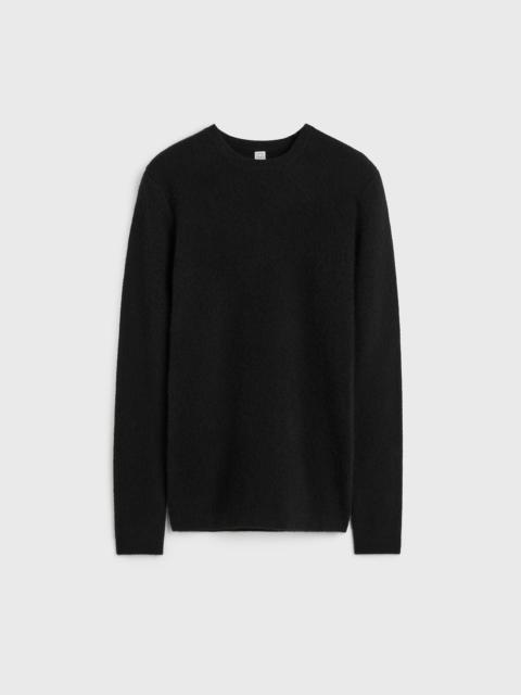TOTEME Structured crew knit black