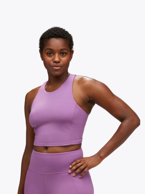 HOKA Women's Elaro Crop Bra in Amethyst