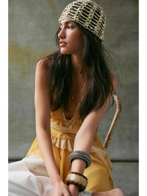 FREE PEOPLE Mila Sequin Disco Cap