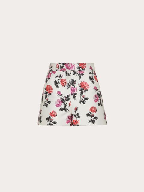 Valentino Roses Fall Brocade Shorts
