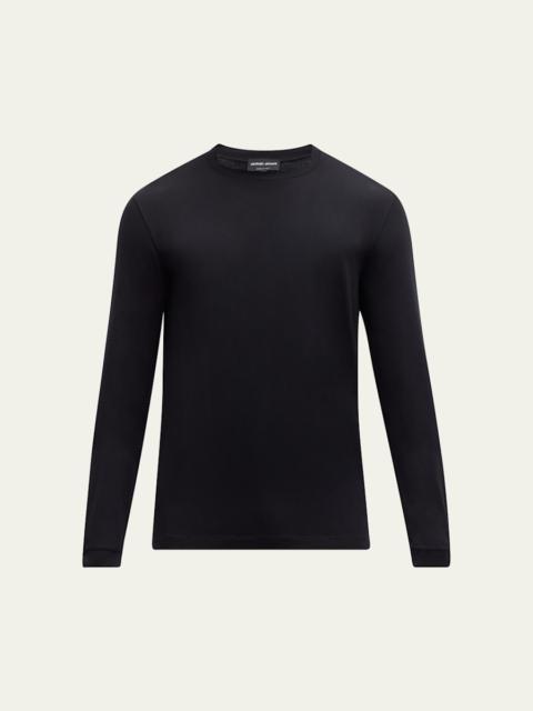 GIORGIO ARMANI Men's Mr. Armani Solid T-Shirt