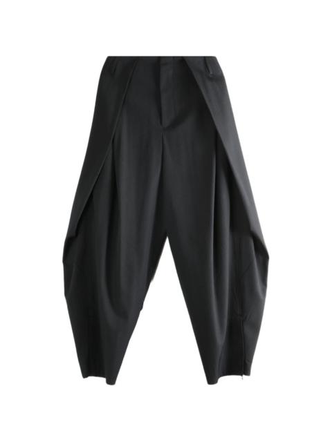 ADER error draped trousers
