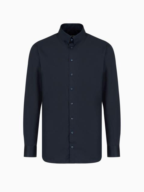 GIORGIO ARMANI Luxury cotton twill shirt