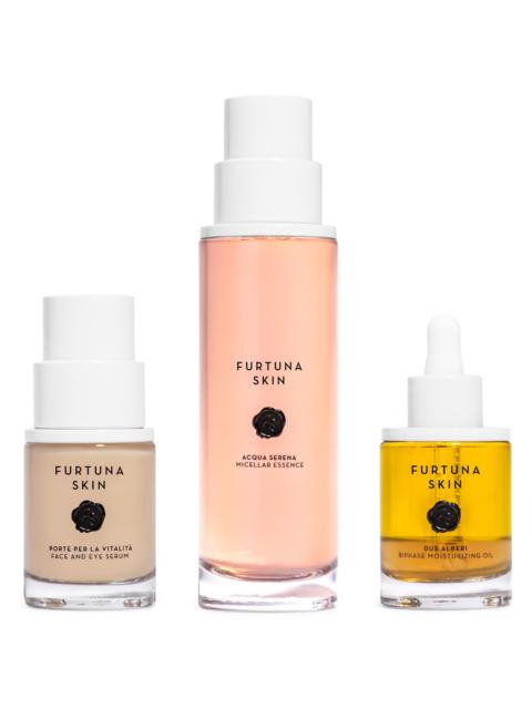 FURTUNA SKIN Women's Cuore Collection 3-Piece Skincare Set