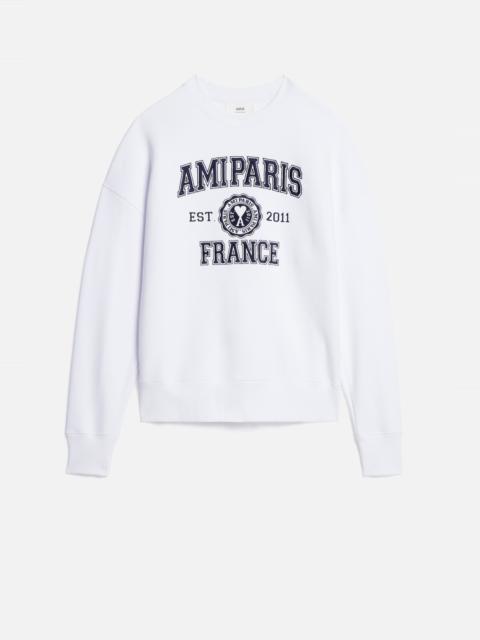 Ami Paris France Crewneck Sweatshirt