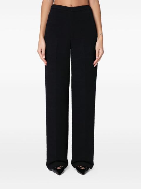 Loulou de Saison textured side-pocket trousers
