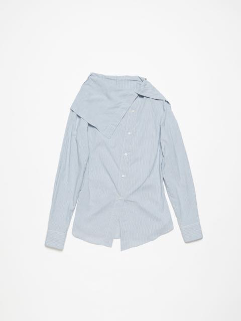 Acne Studios Blouse button-up shirt - Blue/white