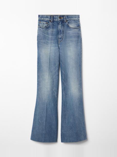 CELINE FLARE JEANS 006 IN cotton denim