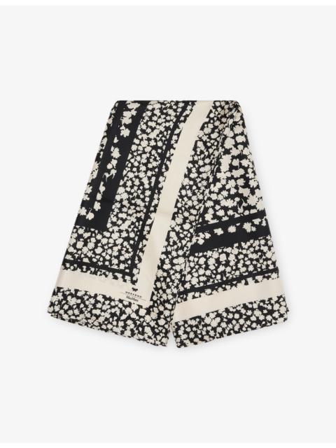 WEEKEND Max Mara Floral-Printed Silk Scarf