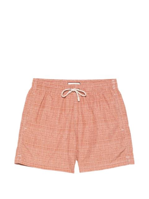 Canali textured swim shorts