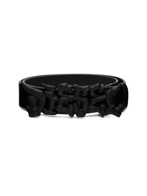 Diesel Black B-Graffiti Belt