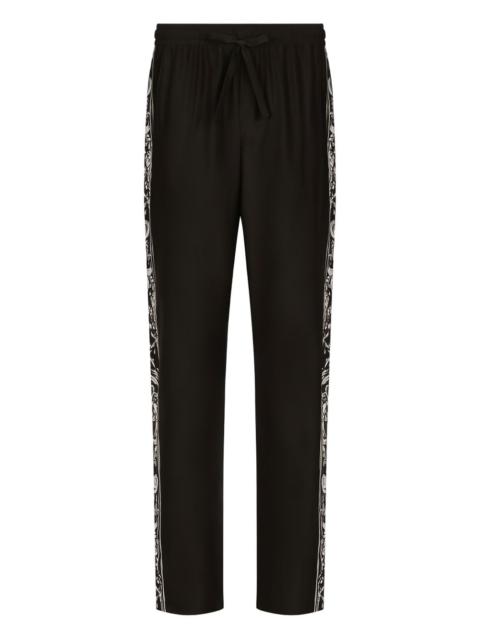 Dolce & Gabbana drawstring-waistband trousers