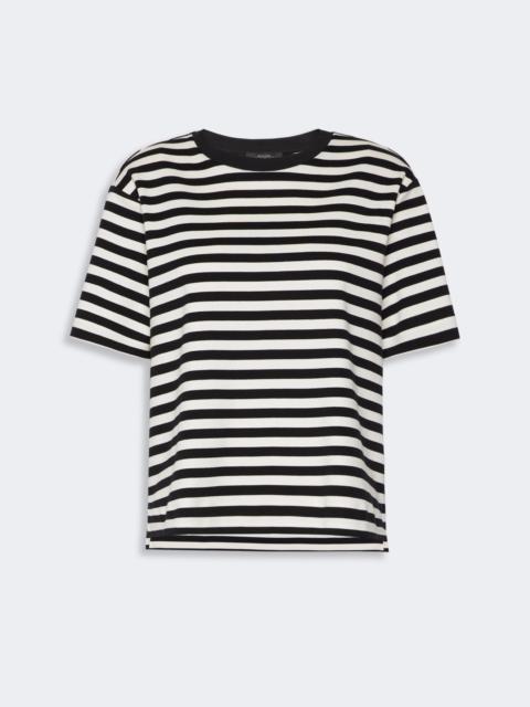 WEEKEND Max Mara MULTID Jersey boxy T-shirt - BLACK