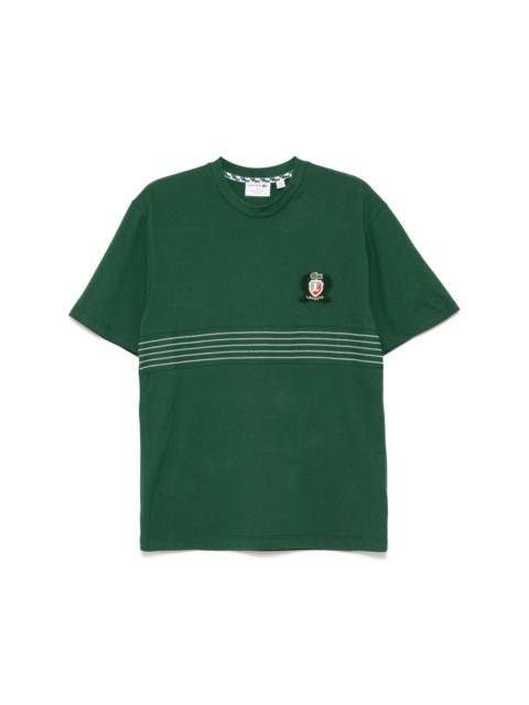 embroidered badge T-shirt