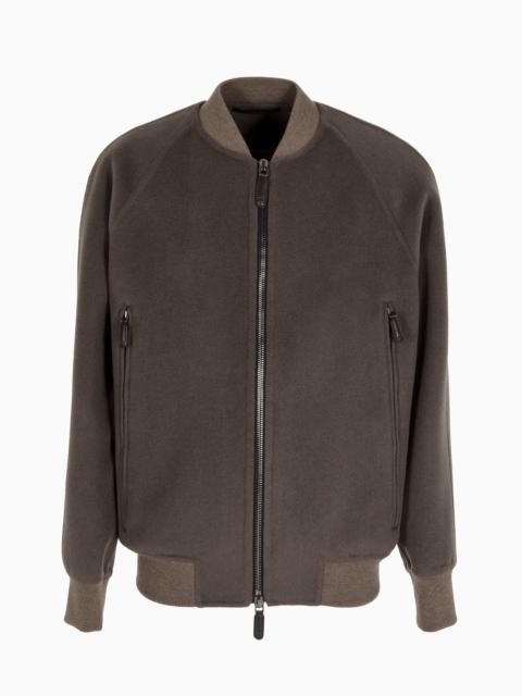 Cashmere Casentino wool blouson