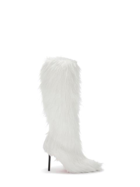 Heron Preston Fur Stiletto Boot