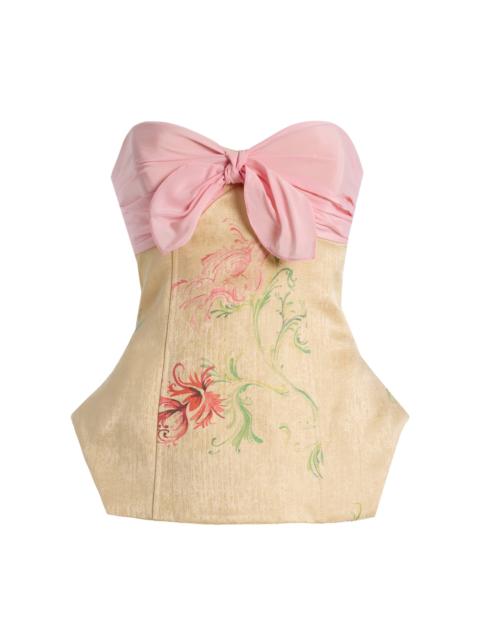 ROSIE ASSOULIN Exclusive Gesundheit Bustier Hippy Top multi