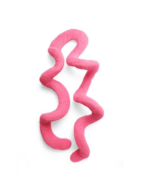 BALENCIAGA Wire Scarf in Fluo Pink