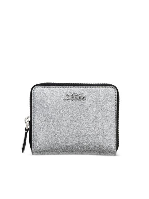 Marc Jacobs The Coated Glitter leather wallet