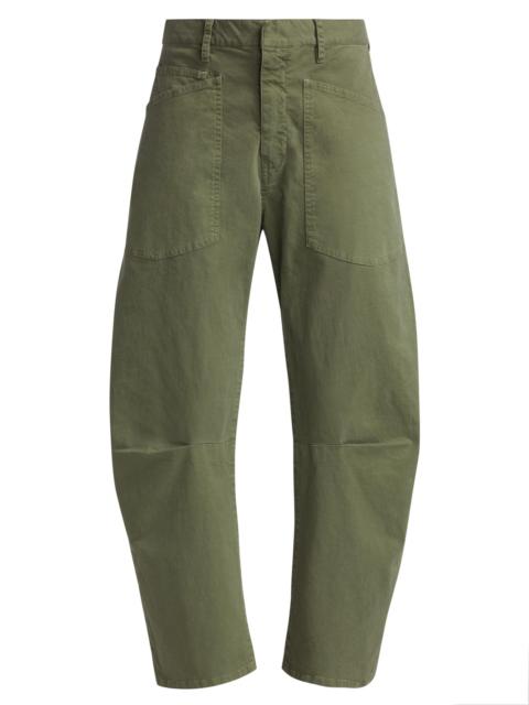 NILI LOTAN Women's Shon Cotton Twill Pants - Camo