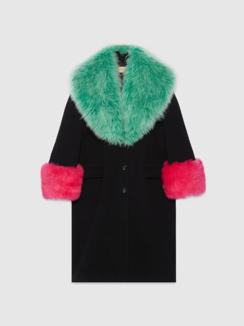 GUCCI Wool cashmere coat