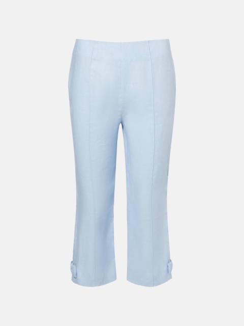 POSSE Harper linen capri pants