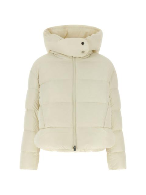 PINKO Love Birds logo quilted jacket