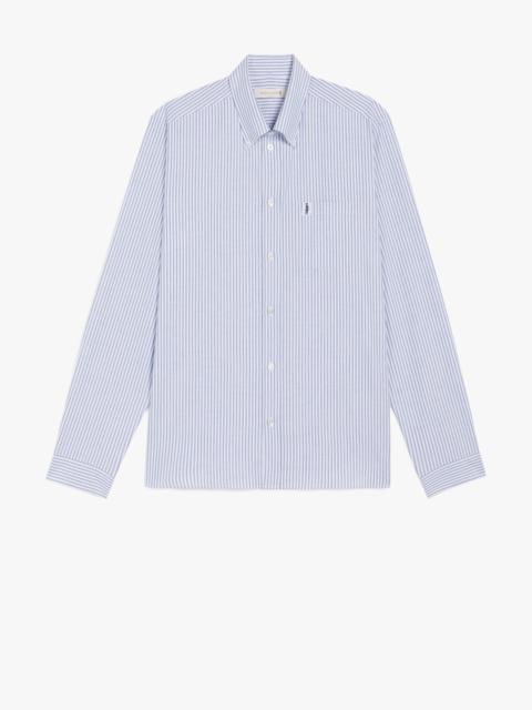 BLOOMSBURY NAVY & WHITE COTTON SHIRT