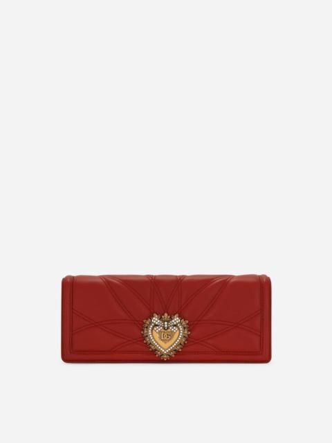 Dolce & Gabbana Quilted nappa leather Devotion baguette bag