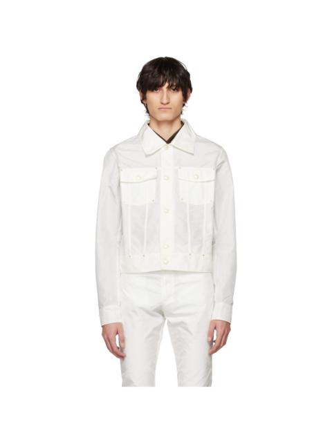 Kanghyuk SSENSE Exclusive Off-White Airbag Jacket